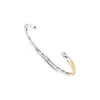 Mixed Split Bangle Bracelet