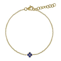 Clover Sapphires Bracelet