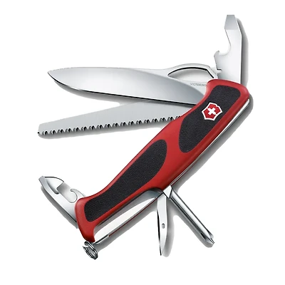 Ranger 78 grip in Red/Black 130MM Knife