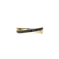 Black Crossover Ring