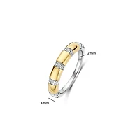 Linework Golden Stackable Ring