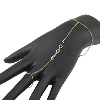 Love in Diamonds Hand Chain