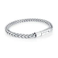 5MM Franco Matte Steel Bracelet