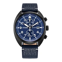 Citizen Sport Casual 41mm Blue Leather Watch