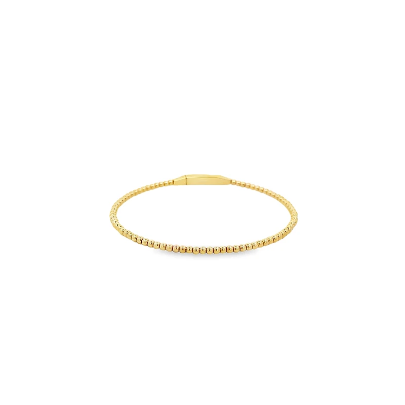 Beaded Bangle Bracelet (Size Medium)