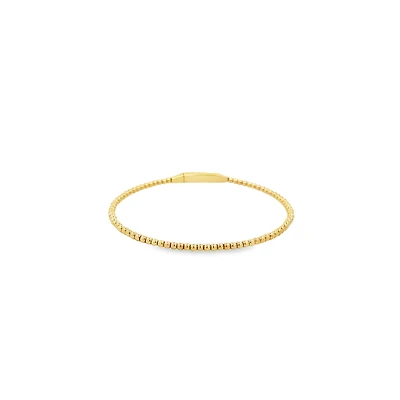 Beaded Bangle Bracelet (Size Medium)