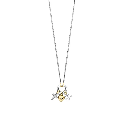 Faith, Hope and Charity Charms Necklace