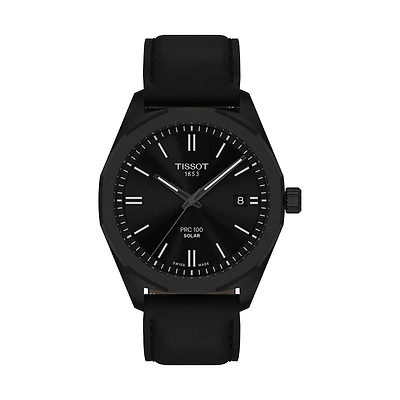 PRC 100 SOLAR Black 39MM Watch