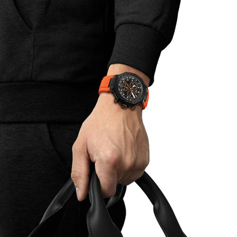 T-Race Orange/Black 45MM Watch