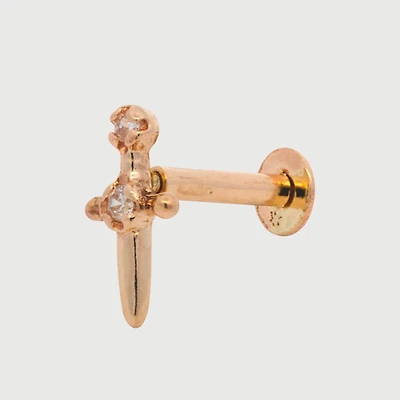 Sword Single Cartilage Earring