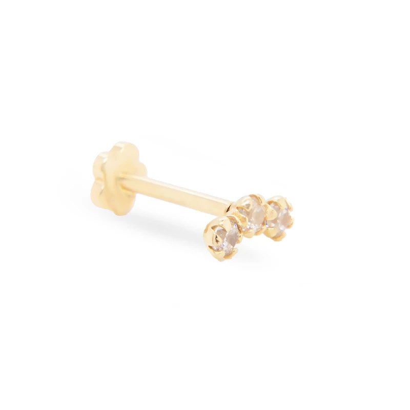 Small Curved Bar Cartilage Earring