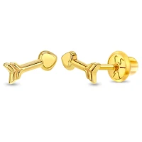 Love Arrow Kids Stud Earrings