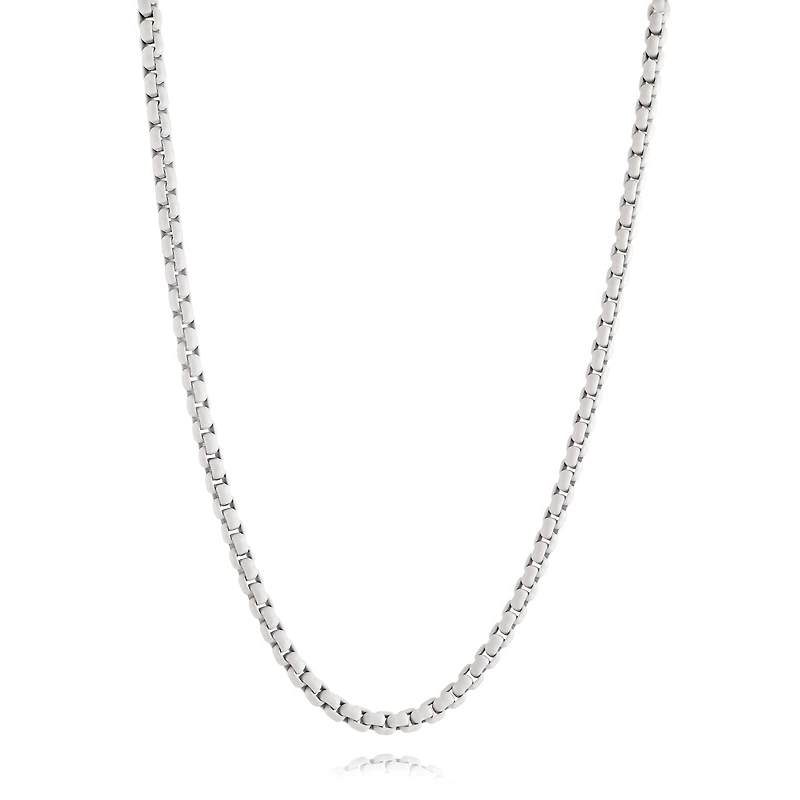 Candy 3.5MM Box Chain White