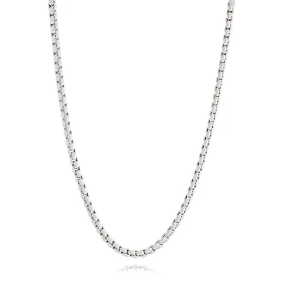 Candy 3.5MM Box Chain White