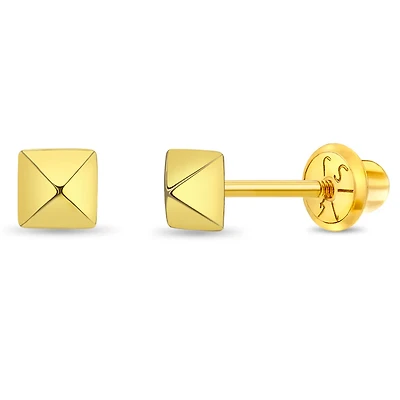 Pyramid Kids Stud Earrings