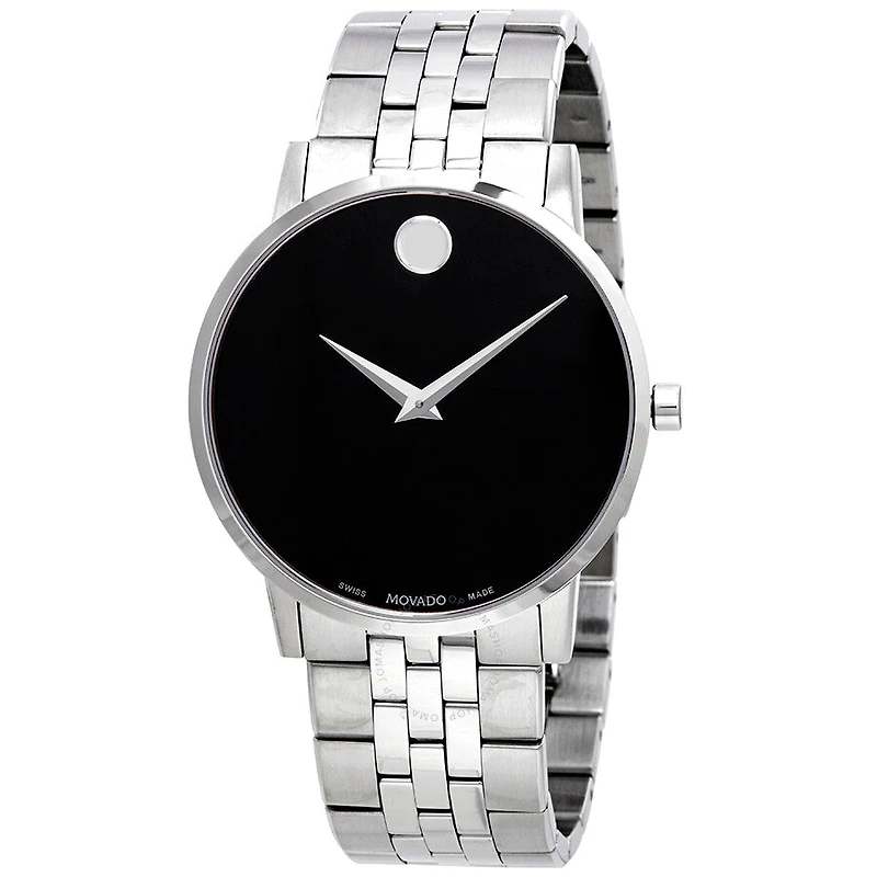 Museum 40MM Black and Steel