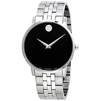 Museum 40MM Black and Steel