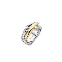 Triple Wrap Two Tone Ring