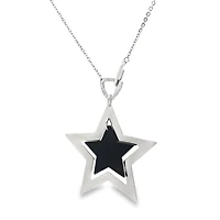 Doouble Star Pendant Necklace