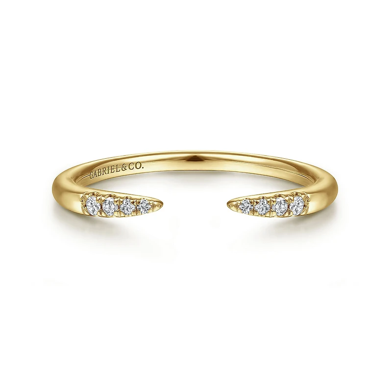 Open Tipped Diamond Ring