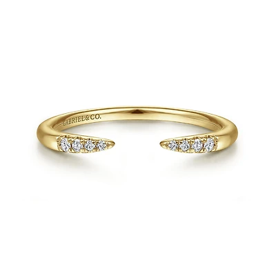 Open Tipped Diamond Ring