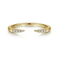 Open Tipped Diamond Ring