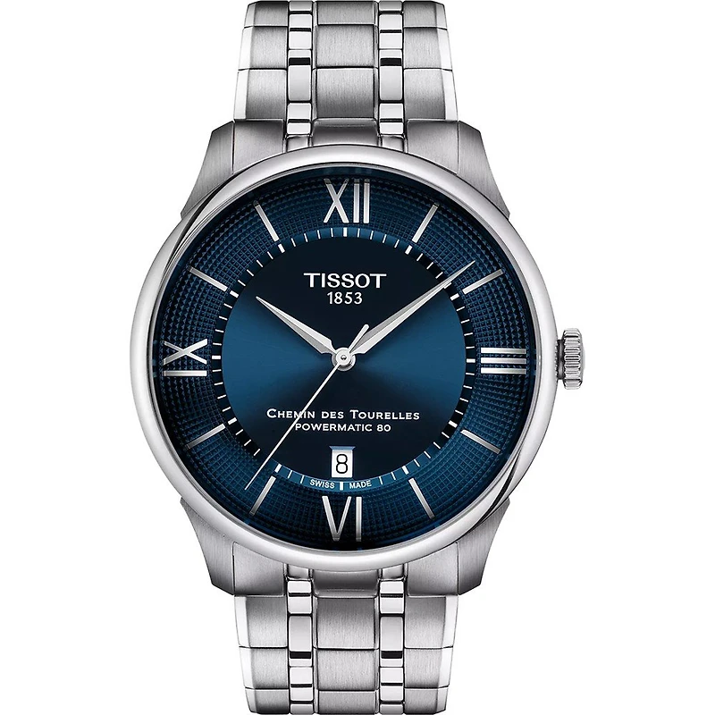Chemin Des Tourelles Powermatic 80 Blue 42MM Watch