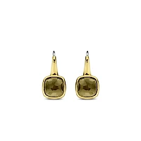Cushion Khaki Earrings
