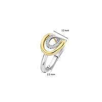 Oval Icon Two Tone Ring