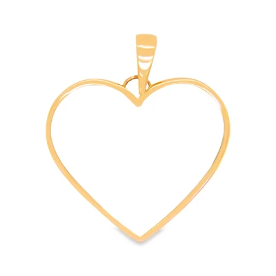 Heart Outline Pendant 16MM