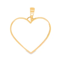 Heart Outline Pendant 16MM
