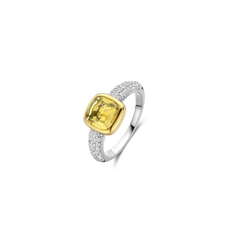 Cushion Yellow Ring