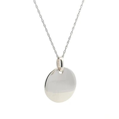 Round Disk 30MM Pendant