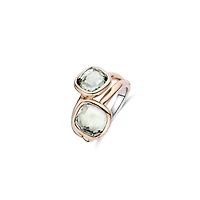 Shades of Ocean Green Double Ring