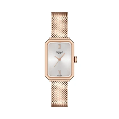 SRV Rose PVD Gold Mesh 30MM Watch