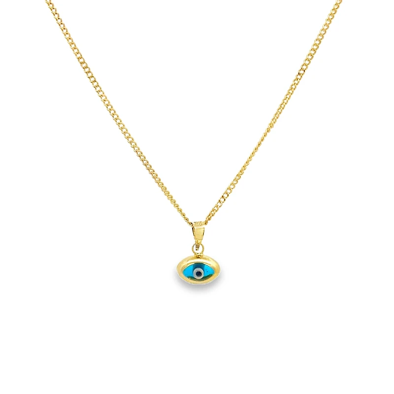 Glass Evil Eye Pendant