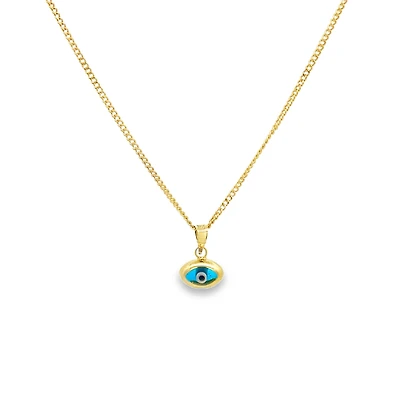 Glass Evil Eye Pendant