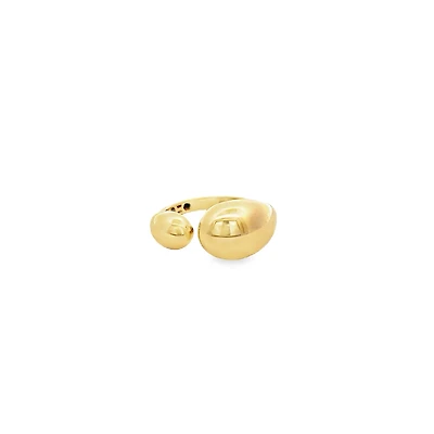 Open Asymetrical Bubble Ring (Size 8)
