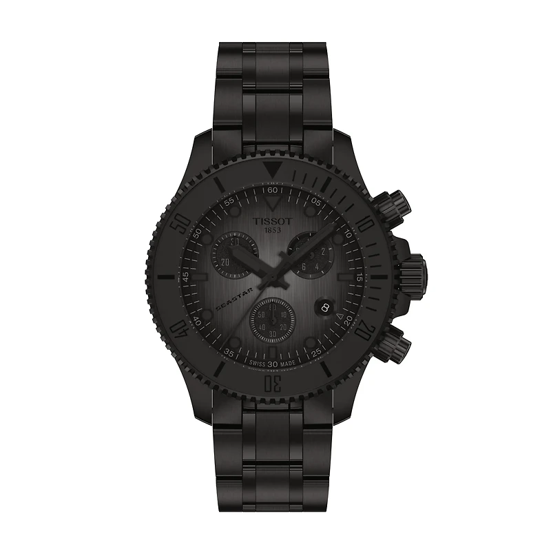 Seastar 1000 38MM Black PVD Watch