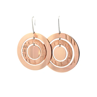 Multiple Circles Dangle Earrings