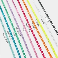 Enamel Curb Link Multi Way Chain