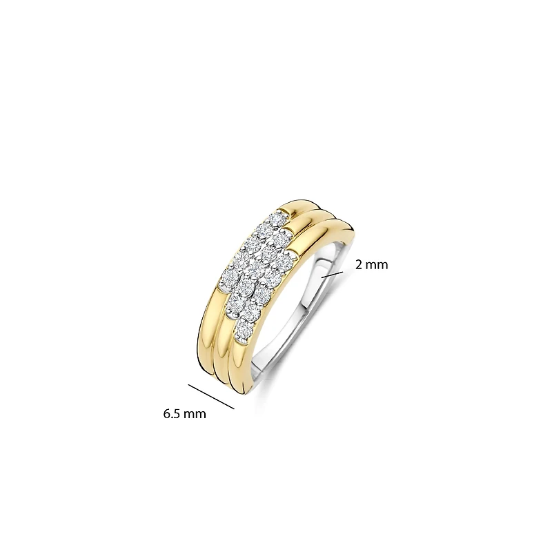 Trails Golden Thin Ring