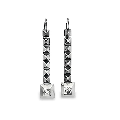 Rebel Black Earrings