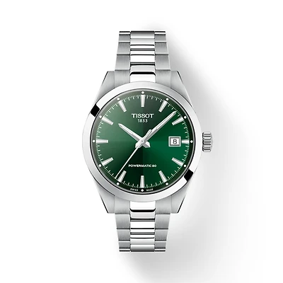 Gentleman Automatic 38mm Watch with Green Dial