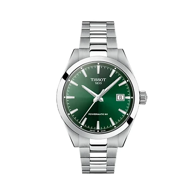 Gentleman Automatic 38mm Watch with Green Dial