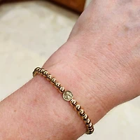 Angelito Gold Fill Bead Bracelet