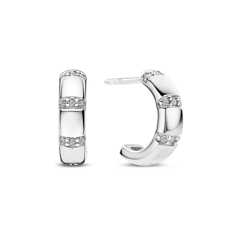 Linework Silver Earrings