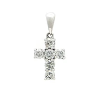 Cross Pendant with .48ct diamonds