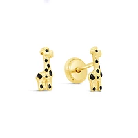 Giraffe Stud Earrings