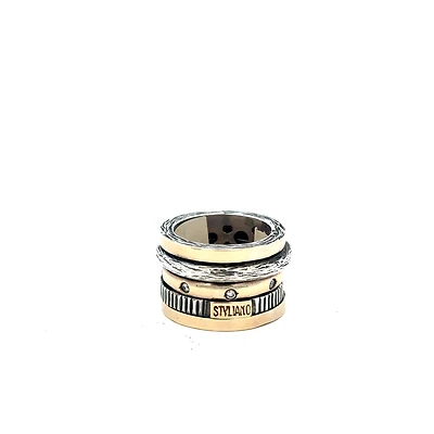 Triple Stack Ring (Size 7.5)